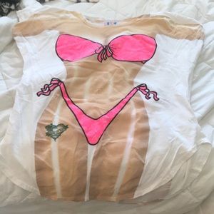 bikini t-shirt